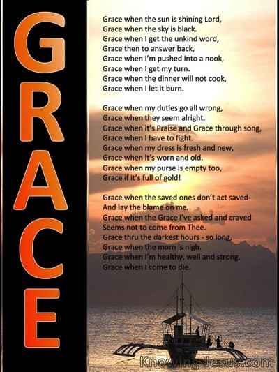 All Sufficient Grace